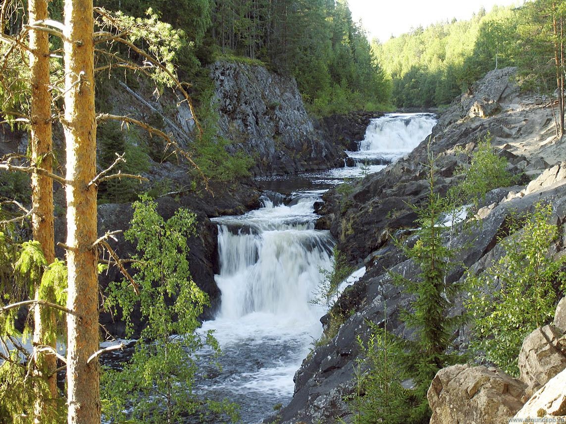 Карельский водопад Кивач